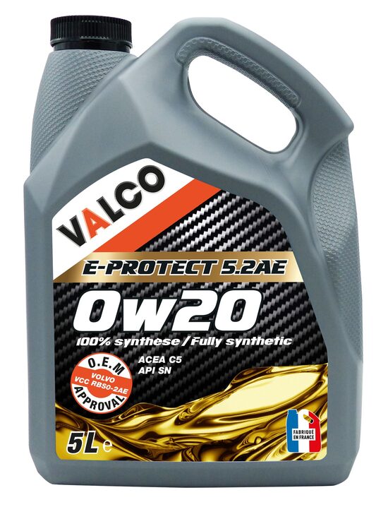 Motoreļļa Valco 0W20 E-PROTECT 5.2AE 5L